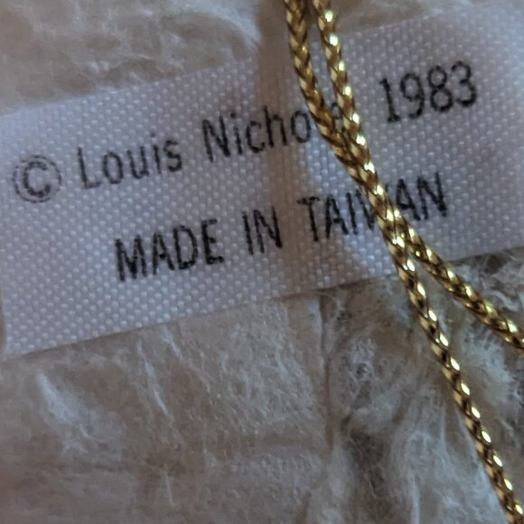 1980s Victorian Angel Kurt Adler Louis Nichole Christmas Tree Topper Ornament - Picture 6 of 9